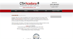 Desktop Screenshot of ctiofacadiana.com